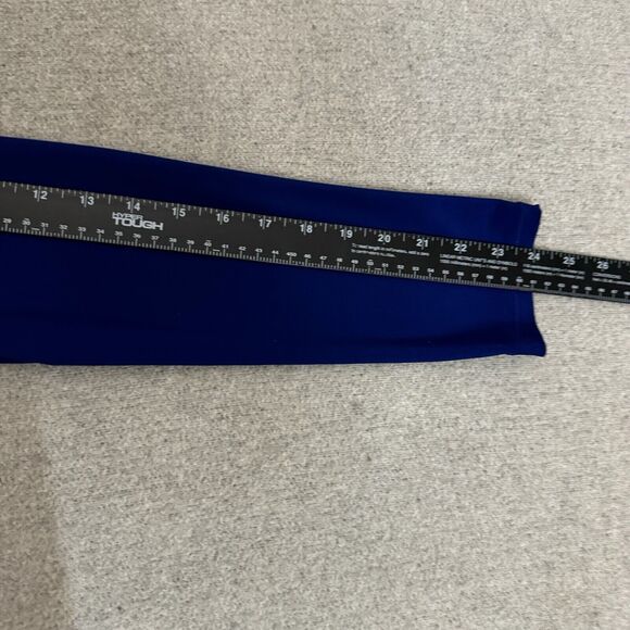 Chaps Dress Women 14 Blue Draping Long Sleeve No Wrinkle Elegant Party Wedding - Picture 9 of 9